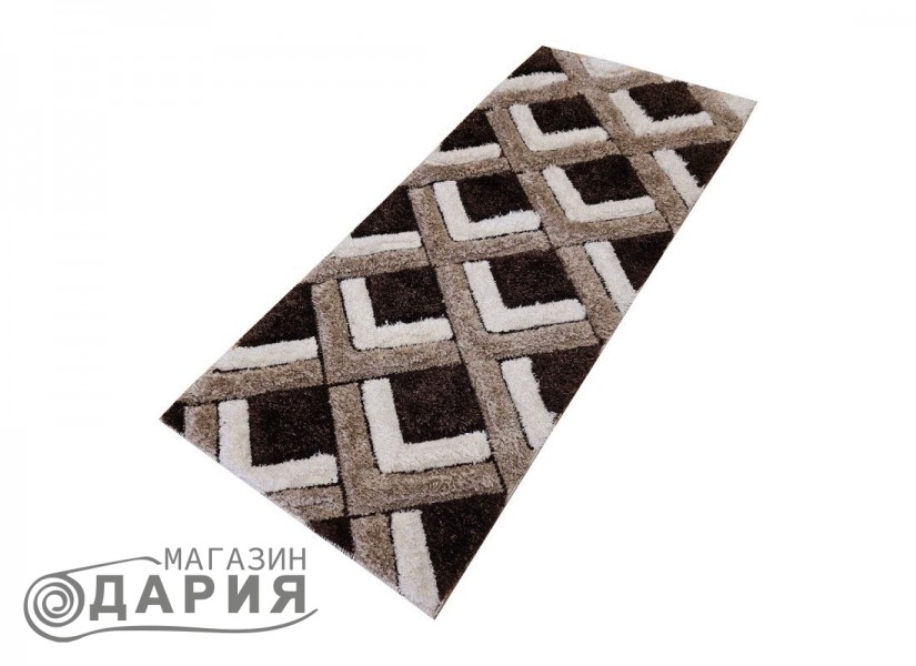 Тъкан килим 3D SHAGGY GRANDE 400 brown p
